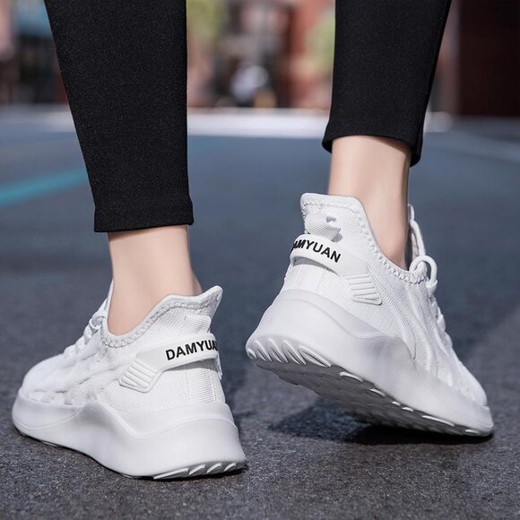 Brand New Women A-white Ethylene Vinyl Acetate ZMBCYG Running Walking Sneakers - Picture 8 of 9
